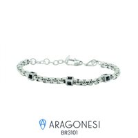 Bracciale Aragonesi Uomo Siviglia in Acciaio BR3101